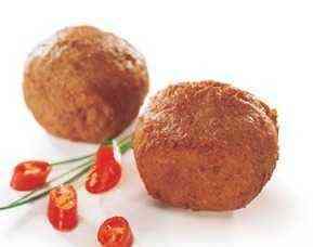 Gehaktbal uit vet
