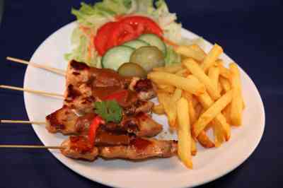 Kipsate menu (3 stuks)