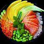 Poké bowl zalm