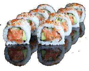 Uramaki spicy salmon