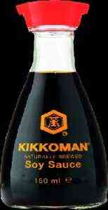 Fles Kikoman soya 150ml