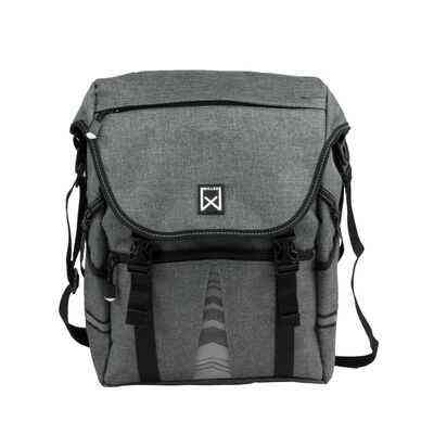 Willex grijze fietstas 25 liter