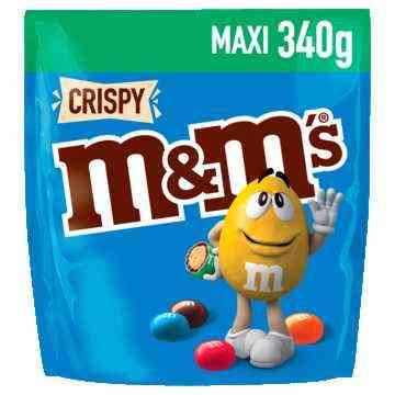 M&M'S Crispy chocolade 340g
