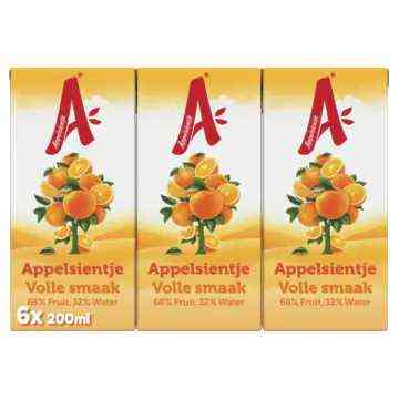Appelsientje Sinaasappel 6x 200ml