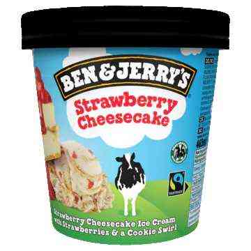Ben & Jerry's Strawberry Cheesecake IJs 465ml