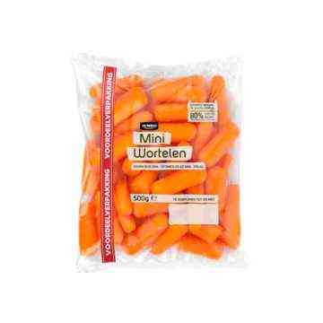 Jumbo Mini Wortelen 500 g - Voordeelverpakking