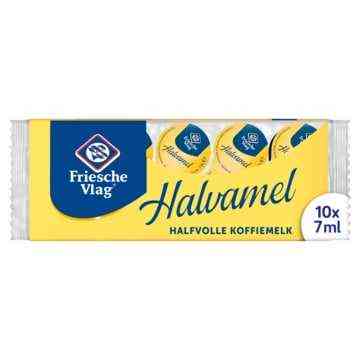 Friesche Vlag Halvamel cups 10 x 7ml