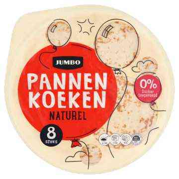 Jumbo Pannenkoeken Naturel 8 Stuks
