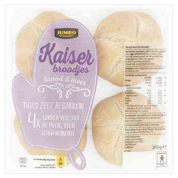 Jumbo - Kaiserbroodjes - 4 stuks