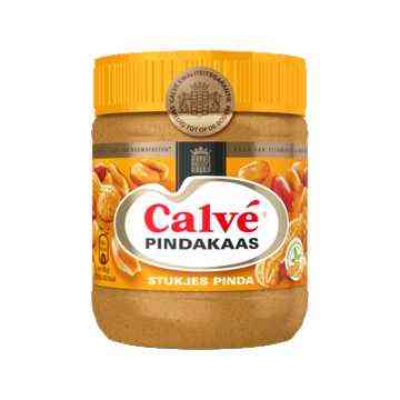Calvé Pindakaas met Stukjes Pinda 350g