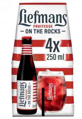 GEKOELD - Liefmans Fruitesse 4 x 25cl