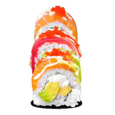 Rainbow roll | 8 stuks