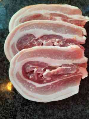 Speklap naturel per stuk