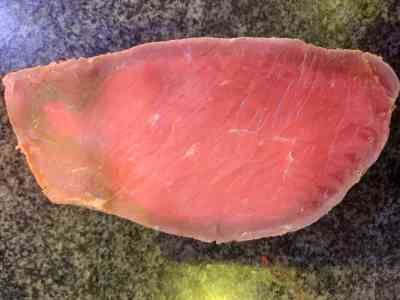 Gebraden rosbief per 100 gram