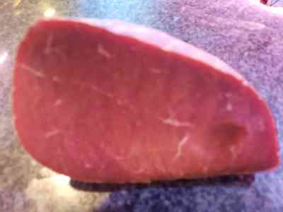 Runderrookvlees per 100 gram