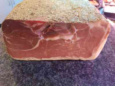 Serranoham per 100 gram