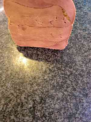 Gekookte lever per 100 gram