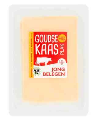 Goudse Kaas Jong Belegen 48+ Plak Voordeel Verpakking 400g
