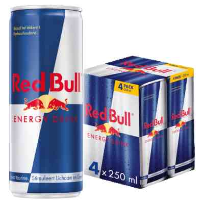Red Bull Energy Drink 4-pack 250ml