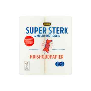 Jumbo Huishoudpapier Super Sterk & Multifunctioneel 2 Rollen