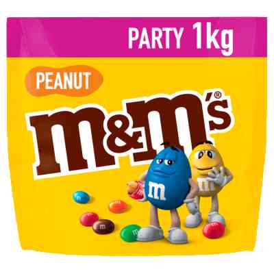 M&M'S Pinda Chocolade Partyzak 1kg