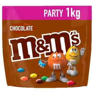 M&M'S Choco chocolade Partyzak 1kg