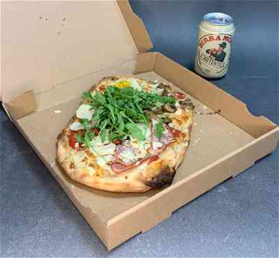 Pinsa Quattro stagioni