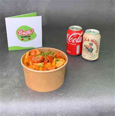 Pasta Gamberi arrabiata