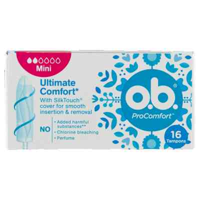 O.B. ProComfort Tampons Mini 16 Stuks