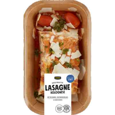 Jumbo Verse Maaltijd Lasagne Bolognese met Bechamel- en Pomodorisaus 450g