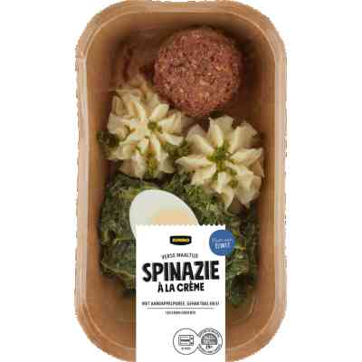 Jumbo Verse Maaltijd Spinazie à la Crème 450g