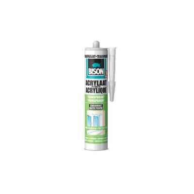 Bison acrylaatkit elastisch transparant 310ml