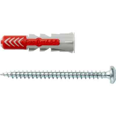 Fischer DuoPower universeelplug PH2 nylon 8x40mm 8st