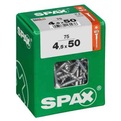 Spax schroef T-star plus verzonken kop 4,5x50mm 75st