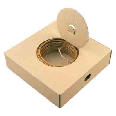 Installatiedraad vd 2,5 qm bruin 20m