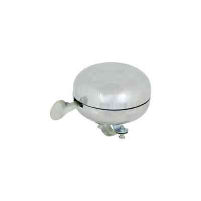 Dresco Dingdong classic fietsbel zilver