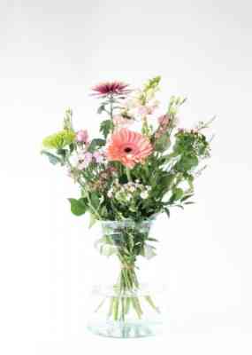 Veldboeket Roze gekleurd