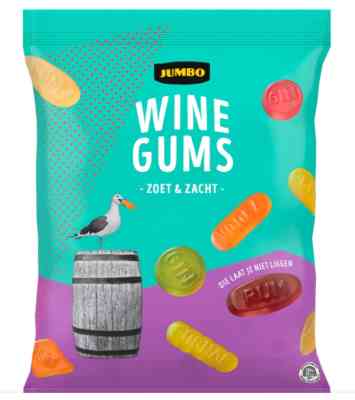Jumbo Winegums Zoet & Zacht 500g