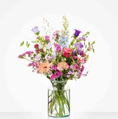 Veldboeket Pastel gekleurd
