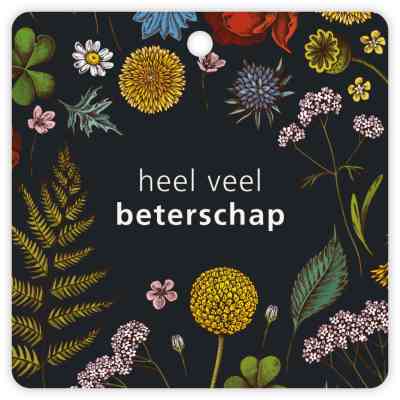 Heel veel beterschap