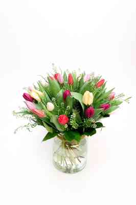 Boeket “bonte tulpen”