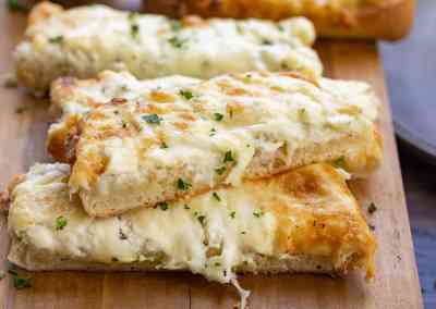 Kaas en knoflook brood