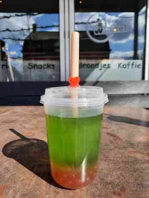 Bubble Tea, Groene appel & Watermeloen