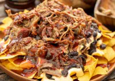 Nachos pulled pork