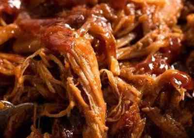 The BBQ pulled pork schnitzel