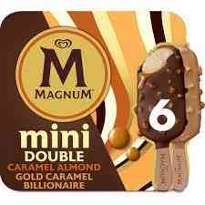 Magnum Mini Double Caramel & Almond Billionaire 6x55ml