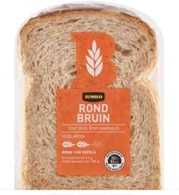 Jumbo - Rond Bruin - Half