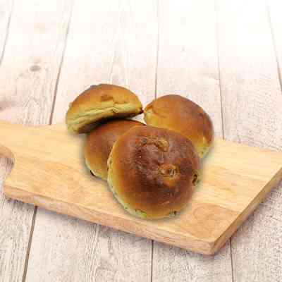 Zacht broodje - krentenbol