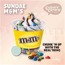 Luxe Sundae M&M