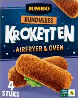 Jumbo Rundvlees Kroketten 4 Stuks